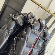 Fortok Moncler Ribbon Down Jacket Black - 5