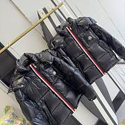 Fortok Moncler Ribbon Down Jacket Black - 4
