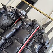 Fortok Moncler Ribbon Down Jacket Black - 3