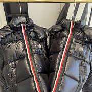 Fortok Moncler Ribbon Down Jacket Black - 2