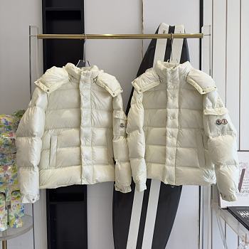 Fortok Moncler Duck Down Jacket White