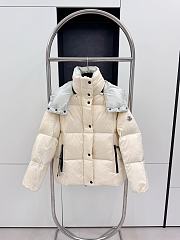 Fortok Moncler Parnan Down Jacket Yellow And Grey - 1