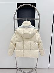 Fortok Moncler Parnan Down Jacket Yellow And Grey - 6
