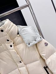 Fortok Moncler Parnan Down Jacket Yellow And Grey - 2