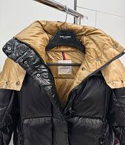 Fortok Moncler Parnan Down Jacket Black And Brown - 4