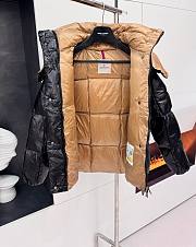 Fortok Moncler Parnan Down Jacket Black And Brown - 2