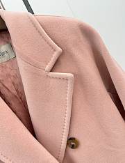 Fortok Maxmara Classic Coat Pink - 6
