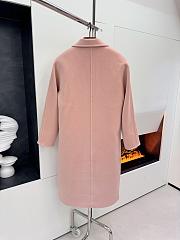 Fortok Maxmara Classic Coat Pink - 5