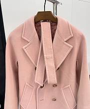 Fortok Maxmara Classic Coat Pink - 3