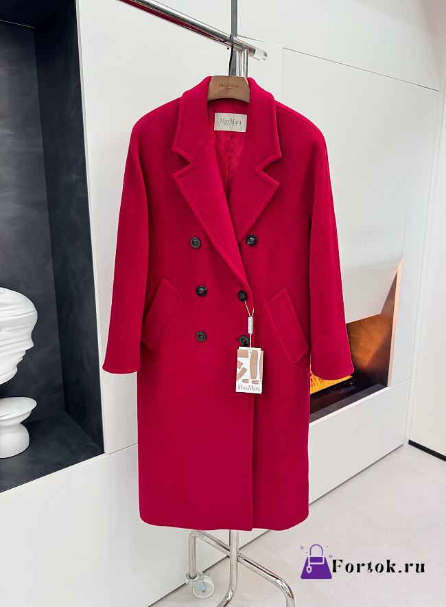 Fotok Maxmara Classic Coat Red - 1