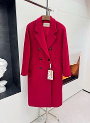 Fotok Maxmara Classic Coat Red - 1