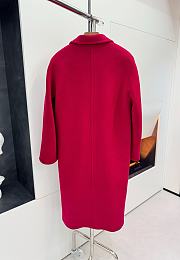 Fotok Maxmara Classic Coat Red - 6