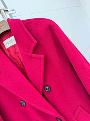 Fotok Maxmara Classic Coat Red - 4