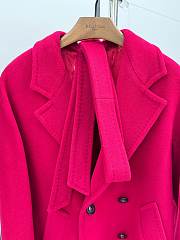 Fotok Maxmara Classic Coat Red - 5