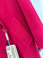 Fotok Maxmara Classic Coat Red - 2