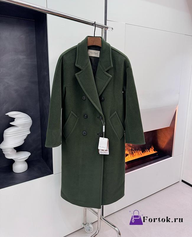 Fortok Maxmara Classic Coat Green - 1