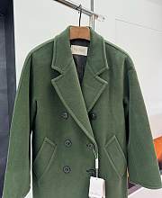 Fortok Maxmara Classic Coat Green - 6