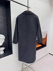 Fortok Maxmara Classic Coat Grey - 6
