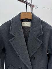 Fortok Maxmara Classic Coat Grey - 2