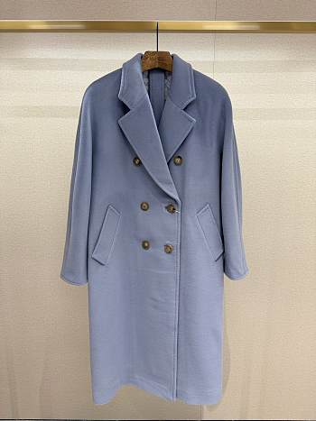 Fortok Maxmara Classic Coat Blue