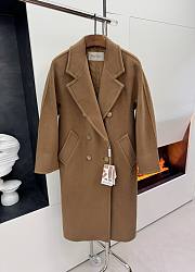 Fortok Maxmara Classic Coat Brown - 1