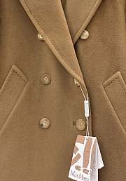 Fortok Maxmara Classic Coat Brown - 5