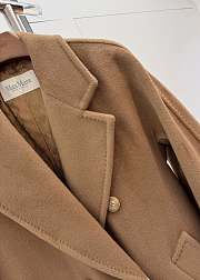 Fortok Maxmara Classic Coat Brown - 4