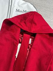 Fortok Maxmara Rialto Classic Coat Red - 6