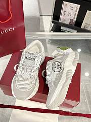 Fortok Gucci Ripple Sneaker White & Grey - 6