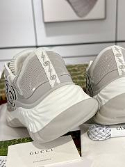 Fortok Gucci Ripple Sneaker White & Grey - 5