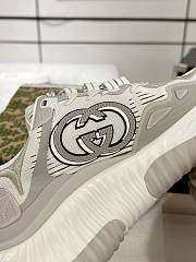 Fortok Gucci Ripple Sneaker White & Grey - 3