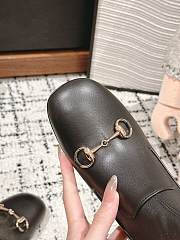 Fortok Gucci Horsebit Ankle Boot Black - 2
