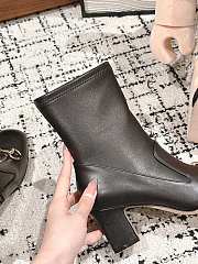 Fortok Gucci Horsebit Ankle Boot Black - 3