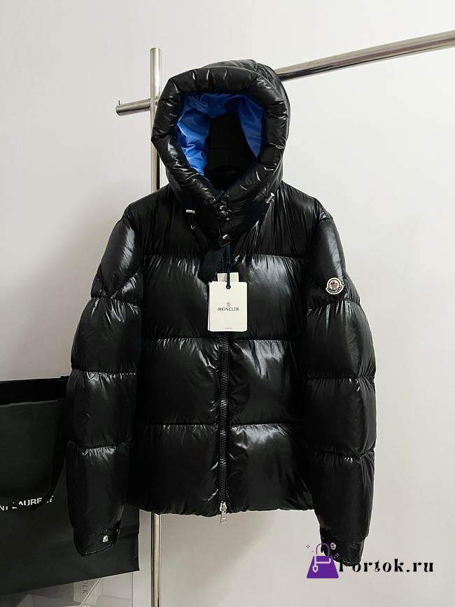 Fortok Moncler Black Down Jacket - 1