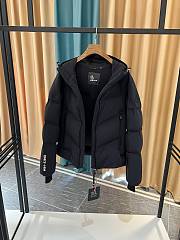 Fortok Moncler Arcesaz Hooded Short Down Jacket Black - 1