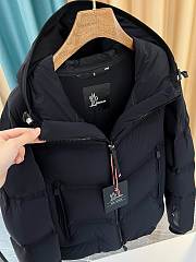 Fortok Moncler Arcesaz Hooded Short Down Jacket Black - 3