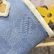 Fortok Louis Vuitton Speedy 25 Bandoulière Bag Denim Wool N40700 25x19x15cm - 2