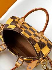 Fortok Louis Vuitton Speedy 25 Bandoulière Damier Pop Yellow N40584 25x15x15cm - 3
