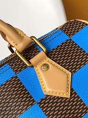 Fortok Louis Vuitton Speedy 25 Bandoulière Damier Pop Blue N40585 25x15x15cm - 2