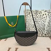 Fortok Goyard Hirondelle Bag Black 25x17x6cm - 1