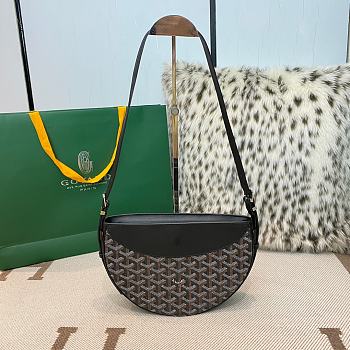 Fortok Goyard Hirondelle Bag Black 25x17x6cm