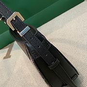 Fortok Goyard Hirondelle Bag Black 25x17x6cm - 6