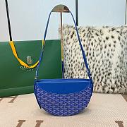 Fortok Goyard Hirondelle Bag Blue 25x17x6cm - 1