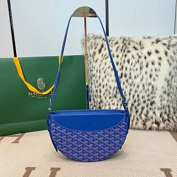 Fortok Goyard Hirondelle Bag Blue 25x17x6cm