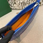 Fortok Goyard Hirondelle Bag Blue 25x17x6cm - 5