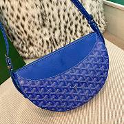Fortok Goyard Hirondelle Bag Blue 25x17x6cm - 4