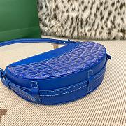 Fortok Goyard Hirondelle Bag Blue 25x17x6cm - 2