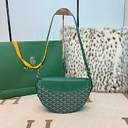 Fortok Goyard Hirondelle Bag Green 25x17x6cm - 1