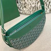 Fortok Goyard Hirondelle Bag Green 25x17x6cm - 4