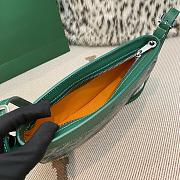 Fortok Goyard Hirondelle Bag Green 25x17x6cm - 2